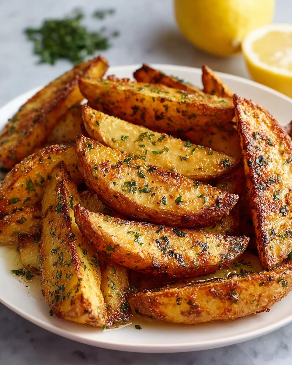 Grilled Lemon Herb Potatoes Recipe - Recipe Image