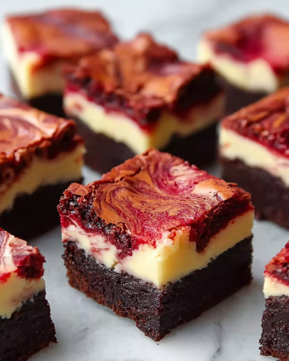 How to Make Red Velvet Brownies Recipe - Recipe Image