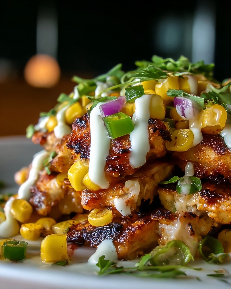 Chicken Al Pastor Loaded Fries Recipe - Recipe Image