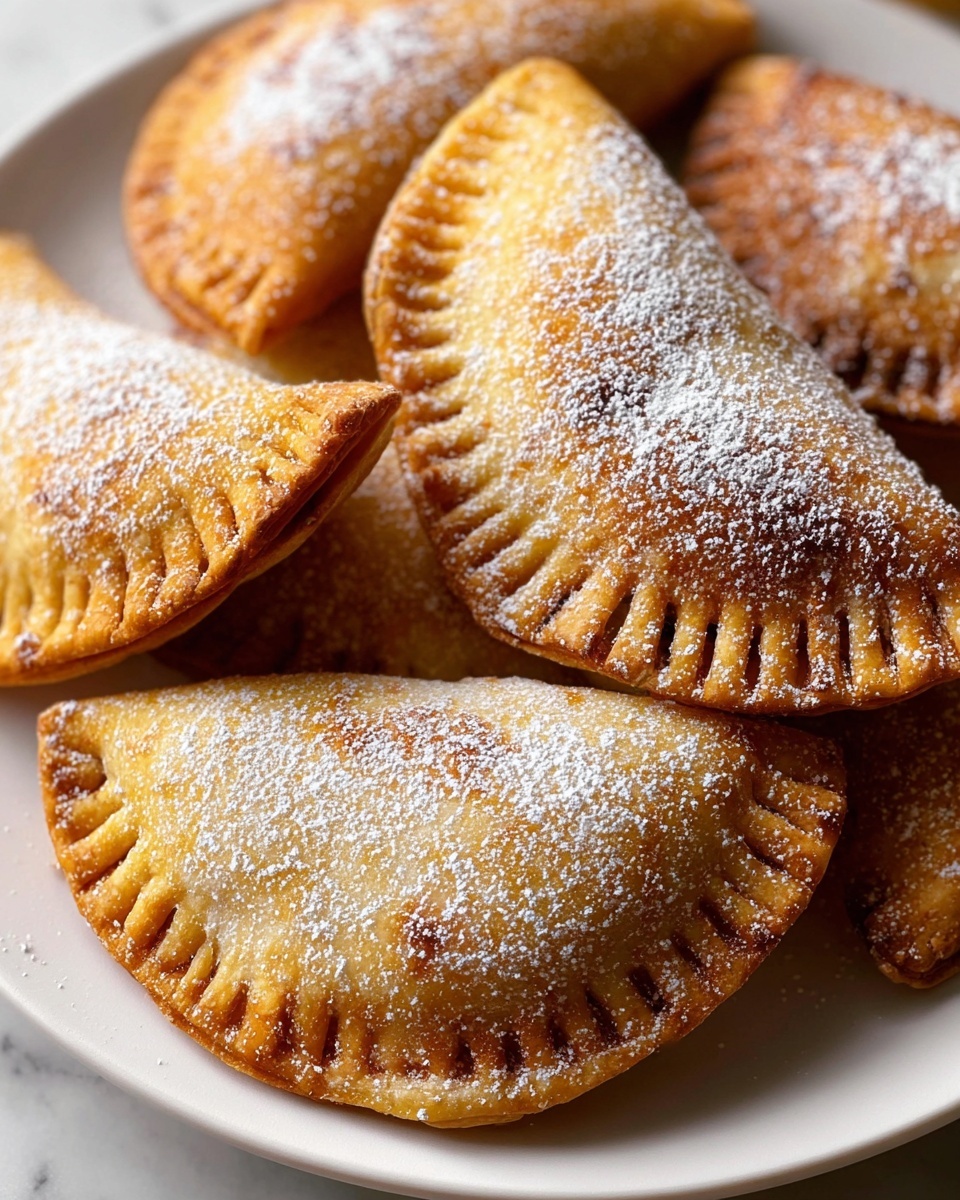 Fried Pumpkin Hand Pies with Cinnamon Sugar Recipe - Recipe Image