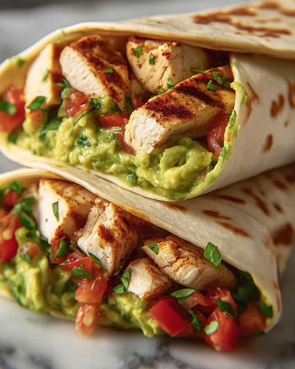 Chicken Avocado Ranch Burritos Recipe - Recipe Image
