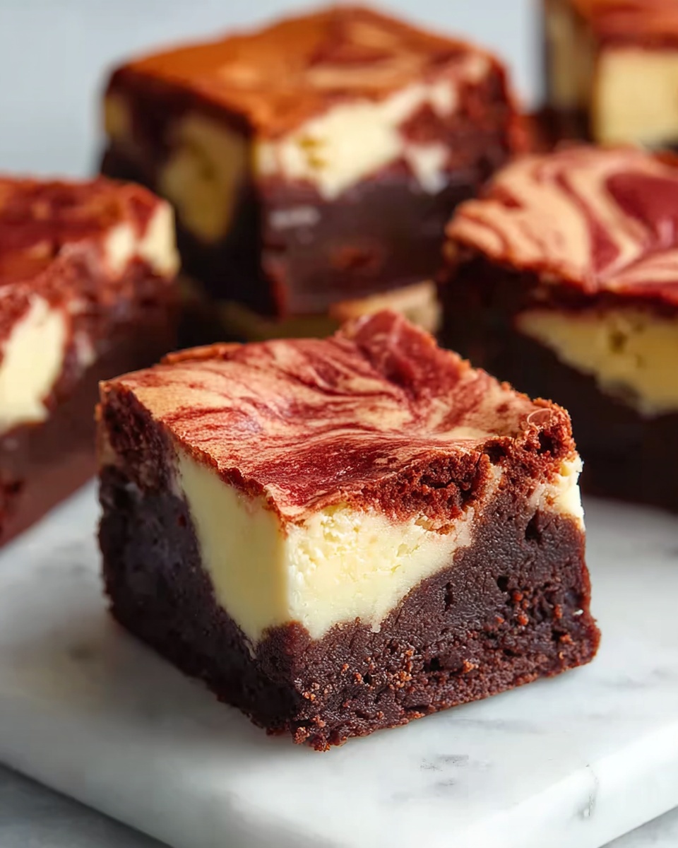 How to Make Red Velvet Brownies Recipe - Recipe Image