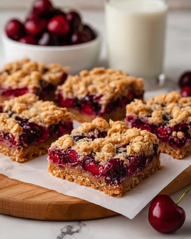 Cherry Crumble Bars Recipe