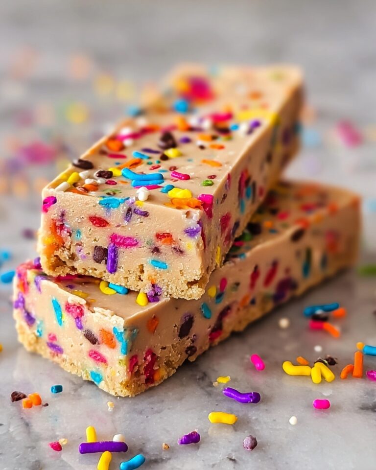 Birthday Cake Protein Bars Recipe