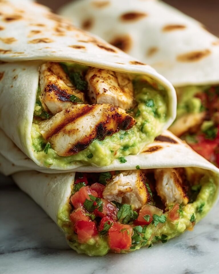 Chicken Avocado Ranch Burritos Recipe